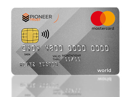 Silver Pioneer Trust Mastercard for Business