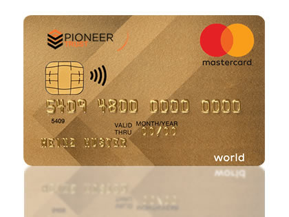 Gold Pioneer Trust Personal Mastercard