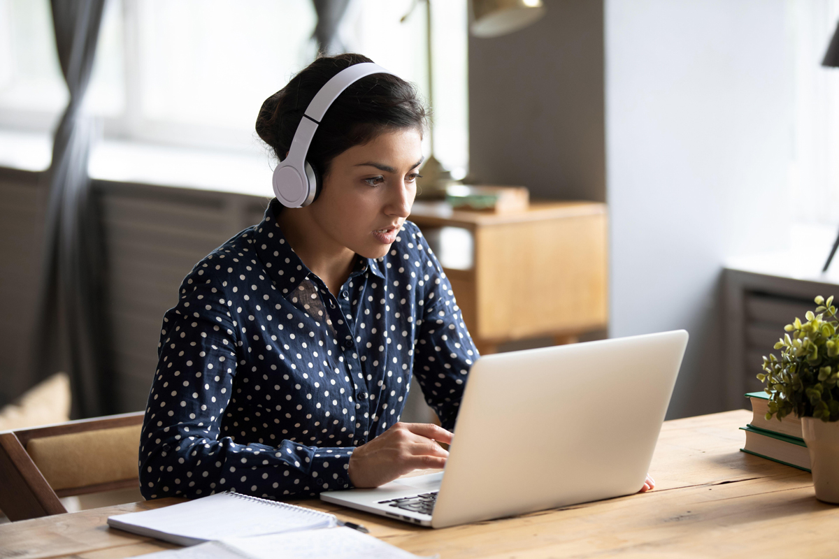 Woman on laptop